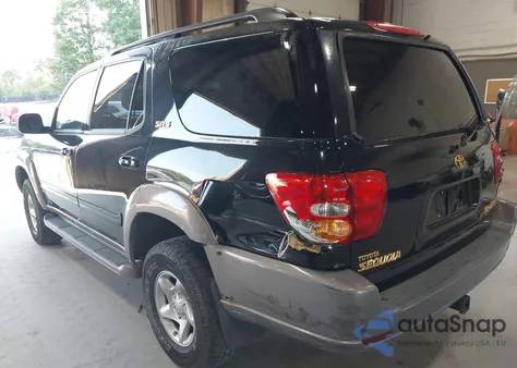 2002 Toyota Sequoia Sr5 V8 from USA, damaged, VIN 5TDBT44A62S070824